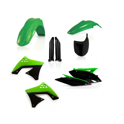 Σετ πλαστικά μοτοσυκλέτας ACERBIS για Kawasaki KX250F 09-12 Green